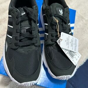 Adidas Black and White Women's Sneakers